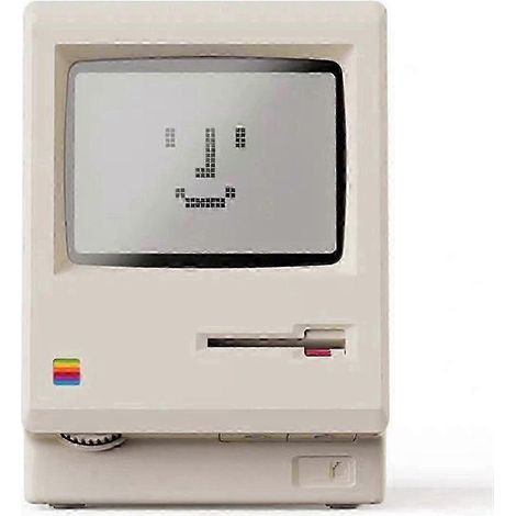 Réveil rétro Maclock, réveil créatif, objet de décoration pour ordinateur, clavier d'ordinateur (1/4)