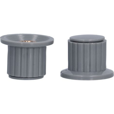Bouton De Potentiomètre 50 Pièces, Capuchon Lisse Sans Bavure, Antirouille Résistant À La Corrosion, WH118 2W 20S, Poignée De Réglage (1/5)