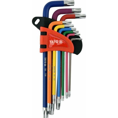 Set di chiavi Torx TR T10-T50 9 pezzi YT-05633 YATO