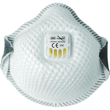 JSP Feinstaubmaske Flexinet 822,FFP2 V, Gr. M/L 10 Stk (1/2)