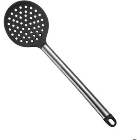 Ustensile de cuisine 2 pièces - Acier inoxydable - Silicone - Résistant à la chaleur (1/4)