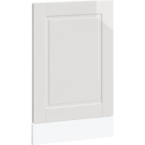 Maison Exclusive - Pannello Lavastoviglie Porto Bianco Lucido 45x1,5x57 cm