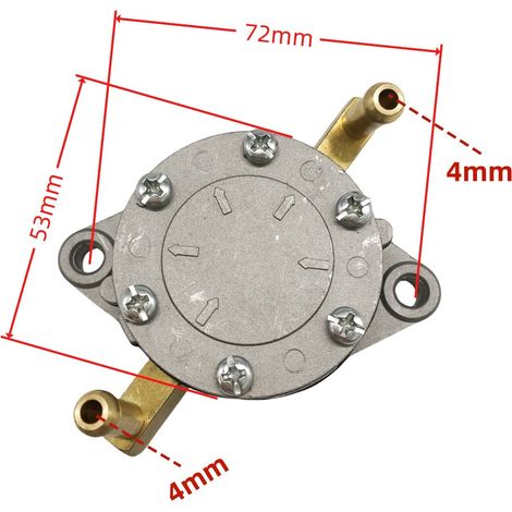 The 24233G1 fuel pump is suitable for the EZGO 2-stroke RYB-028 engine. (1/4)