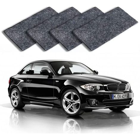 YMYNY Nano Sparkle Cloth 4 Pièces, 2023 Nanosparkle Anti Rayure, Rayure Voiture Réparer Tissu,Chiffo (1/5)