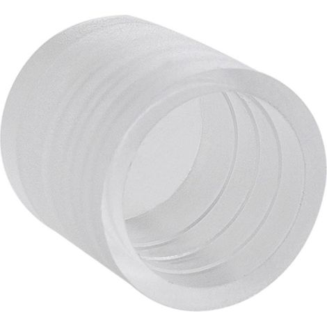 Tappo Terminale per Tubo LED Circolare 220V AC IP65 Taglio 100cm Trasparente