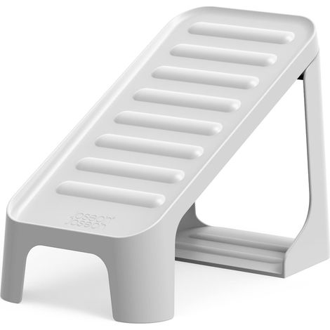 Organizzatore compatto per scarpe Shoe-In™ de 2 pezzi, per la conservazione delle scarpe de Calzature, materiale robusto, design elegante di colore ecru, massimizza lo spazio, facile de da pulire. (1/5)