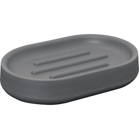 AQUASANIT Tower portasapone plastica grigio codice prod: QF1110GR (1/3)