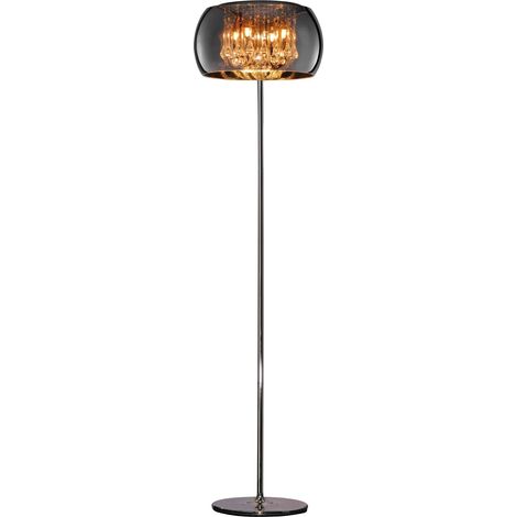 Lampada Piantana Terra Pendagli Vetro H 160 cm Dimmer Vapore GD Trio (1/5)
