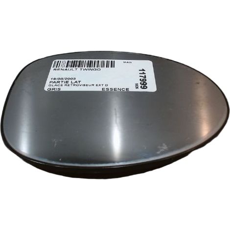 [PRODUIT D'OCCASION] Glace Retroviseur Exterieur D RENAULT Twingo ♻️ Ref Oe. 7701049084 - Garantie à vie (1/3)