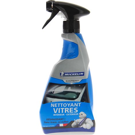 Nettoyant vitres MICHELIN Expert spray 500 ml pour vitres de véhicules intérieur extérieur