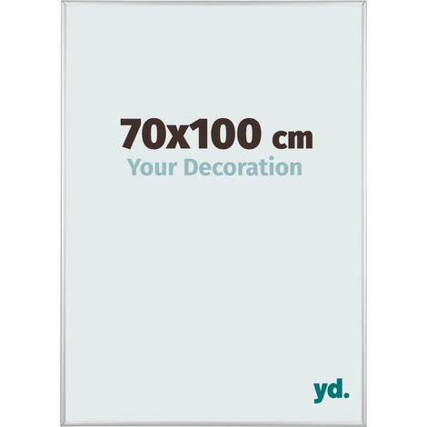 yd. - Cadre photo 70x100 - Argent Mat - Aluminium - Kent