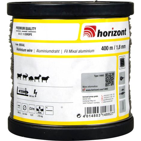 Fil MIXAL en alliage d'aluminium 400 m HORIZONT