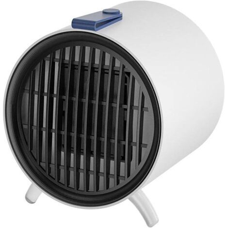 Chauffage De 500W, Chauffe-salle, Petit Bureau De Chauffage De Ventilateur Portable Chauffage De Bureau De Bureau De Dortoir,White (1/5)