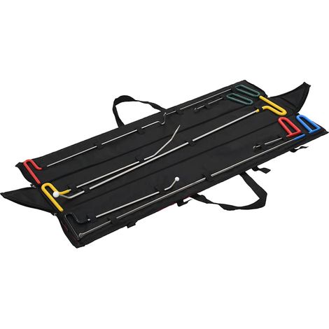 8 Piece Dent Repair Set for Paintless Dent Repair Stainless Steel vidaXL