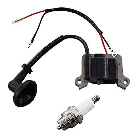 Zündspule mit Zündkerze für Fuxtec FX-MT152, FX-MT 2 in 1, Multitool FX-MT 4 in 1, 5 in 1 Freischneider.