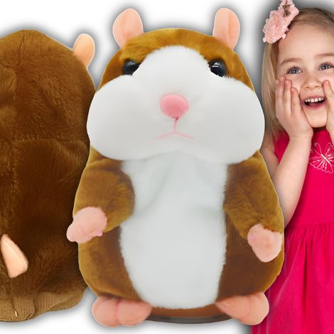 INTERAKTIVER SPRECHENDER HAMSTER SPITZVÖGEL WIEDERHOLT AUFGENOMMENE WÖRTER (1/5)