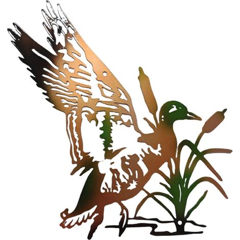 Poteau de jardin en mtal silhouette pour dcoration extrieure (1/5)