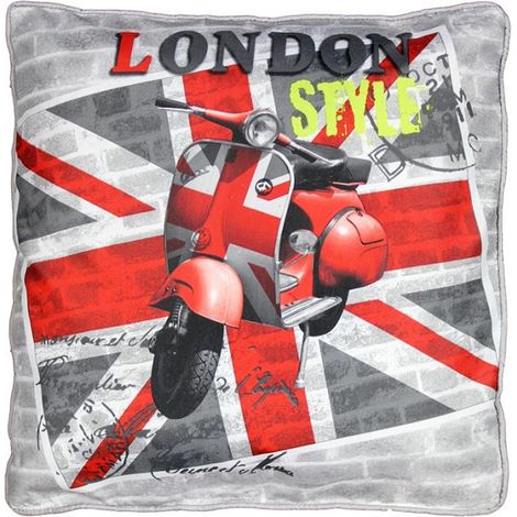 Coussin 40x40cm "British Style"