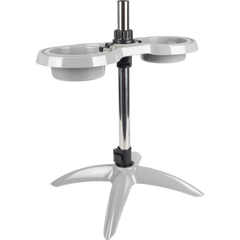 Support et gamelles mélamine . taille S. 600 et 800 ml. pour chiens. - animallparadise