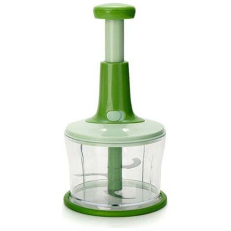 QORVA-Hachoir à viande manuel domestique, broyeur à manivelle, robot de légumes pour compléments alimentaires pour bébés, petit robot culinaire (1/4)