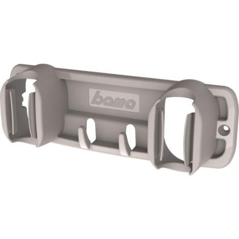 BARRA APPENDISCOPA IN PLASTICA 2 posti - cm. 20,5 x 7 x 4  - BAMA