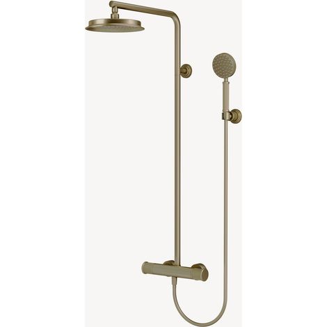 Colonna doccia termostatica - Doré brossé - Hera