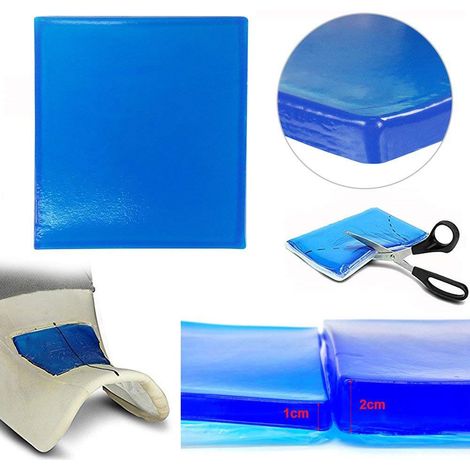 Coussin de selle de moto d'été en gel, tapis d'absorption des chocs, coussin souple (1/4)