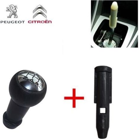 Pommeau levier de vitesse pour Peugeot 106 206 306 406 806 107 207 307 407 607 Fiat Scudo Ulysse (1/4)