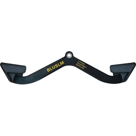 Barre de tirage latéral, Accessoire de tirage T, Presse triceps, NOIR-BL06 (1/2)