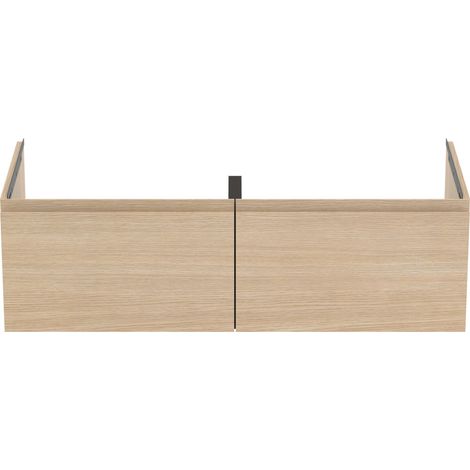 Ideal Standard Finesse - Mueble de lavabo, 120x51x37 cm, 2 cajones, roble blanco E3398US (1/3)