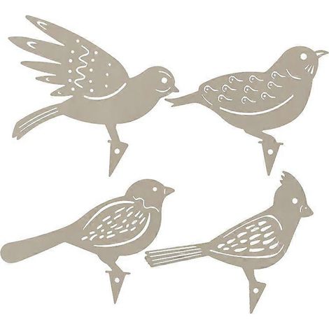 Gartenzaundekoration für Vögel, Spechte, Gärtner (1/5)