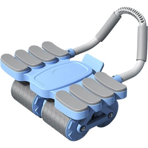 Roue fitness abdominale automatique robuste, entraînement core hommes/femmes