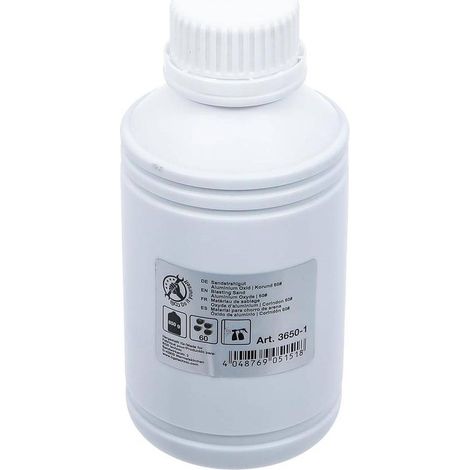 Matériau de Sablage Oxyde d Aluminium Corindon 60 - 850 g - Granulométrie Fine pour Finition et Décapage Efficace - D-Work (1/5)
