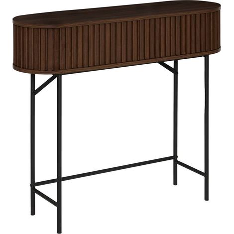 Console alcôve rettangolare 30x100 cm marrone - Atmosphera créateur d'intérieur (1/5)