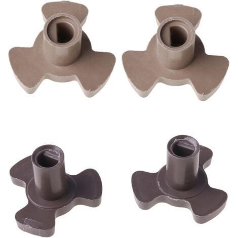 Lot de 2 supports pour plateau tournant pour micro-ondes - 14 mm -,Lot de 2 supports pour plateau tournant pour micro-ondes - 14 mm - (1/4)