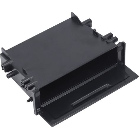 Eosnow Boîte de rangement pour autoradio 1DIN, multi-applications, ABS noir, organisateur intérieur de remplacement pour Mitsubishi (1/5)