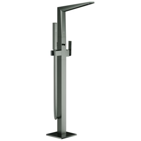Grohe Allure Brilliant Monomando para baño ducha 1/2" Montado a suelo Anthracite, 24348AL0 (1/2)