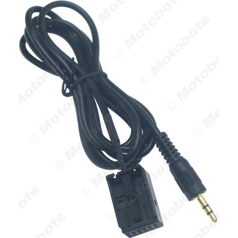 Male connector for BMW Z4 E85 E86 X3 E83 R53 R50 AUX audio input adapter (1/4)