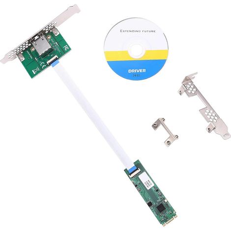 M.2 B+M KEY auf 5 Gbit/s Gigabit-Ethernet-Netzwerkkarte, kabelgebundener Netzwerkadapter mit einem Port, RTL8126-Chip für Windows 7/8/10 (1/5)