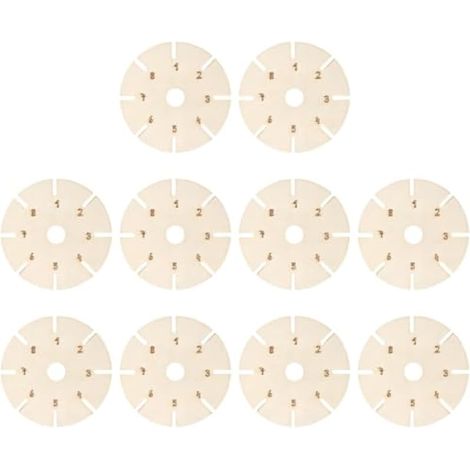 Disque rond, planche à , outil de tressage de bracelet (1/5)