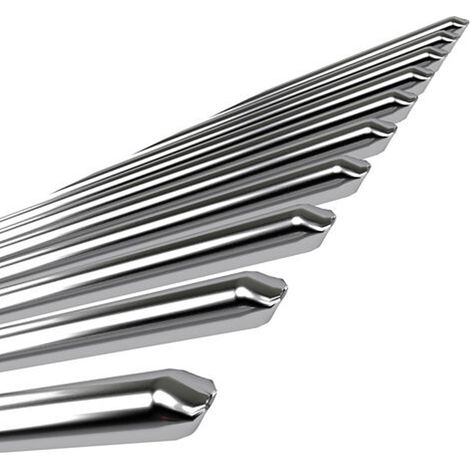 Fil à Souder en Alliage d'Aluminium - Point de Fusion Bas - Pour Soudure sur Aluminium Pur - Diamètre 1,6 mm - Longueur 500 mm - Lot de 10 Pièces (1/5)