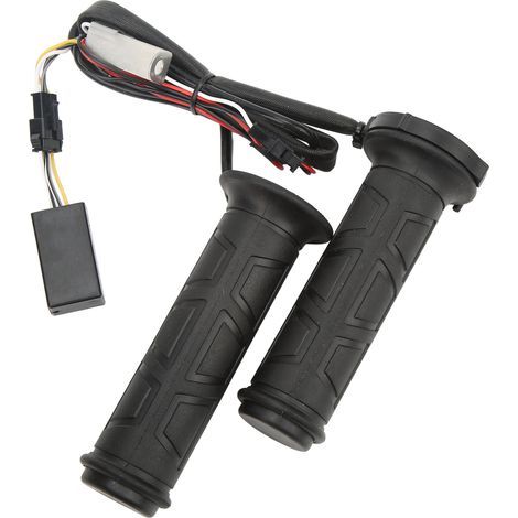 12V DC 15-35W beheizte Motorradgriffe, 22mm elektrischer Lenker mit einstellbarer Temperatur für Motorrad ATV. (1/5)