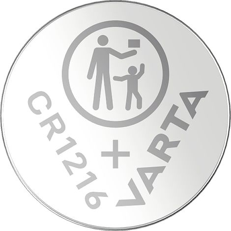 Varta Knopfzelle CR1216 3 V 1 St. 27 mAh Lithium LITHIUM Coin CR1216 Bli 1 (1/3)