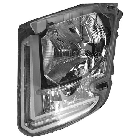 PROIETTORE SINISTRO MANUALE-ELETTRICO (LED-H4-LHD) - VOLVO - FL Euro 6 - 82526640 - 84550049