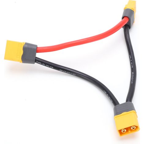 Connecteur adaptateur Y XT60 mâle double vers femelle RC pour batterie Lipo (1/5)