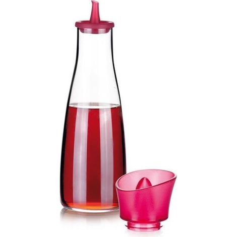 Tescoma Vitamino Acetiera, Vetro, Rosso, 500 ml, Art. 642775