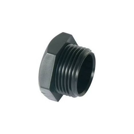 BOUCHON EN PP NOIR Taille : 1"