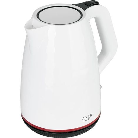 bouilloire électrique, 2200 W, 1.7 liters, blanc (1/5)