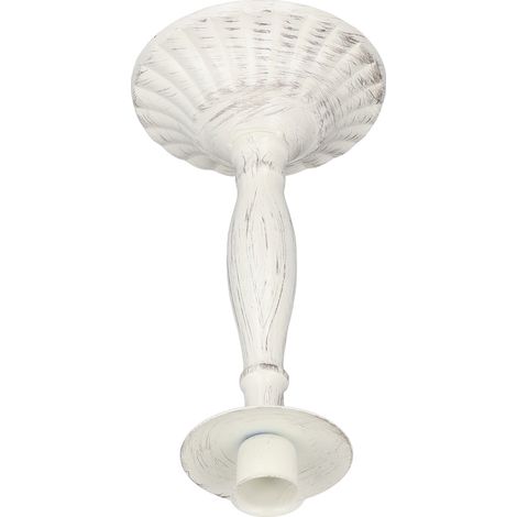 Bougeoirs en fer blanc style rétro, chandeliers décoratifs sur pied pour la décoration intérieure (1/5)