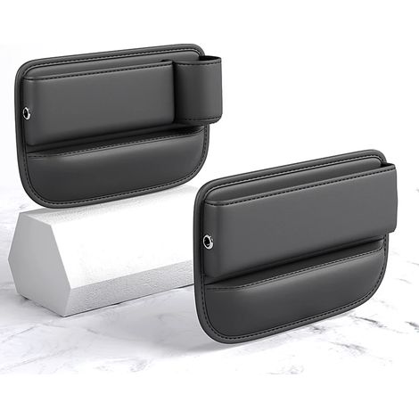 Porte-gobelet standard (1 tasse) pour siège auto, en cuir, universel, pour espace entre le siège conducteur et le siège avant. Organisateur pour combler l'espace entre le siège conducteur et le siège (1/5)